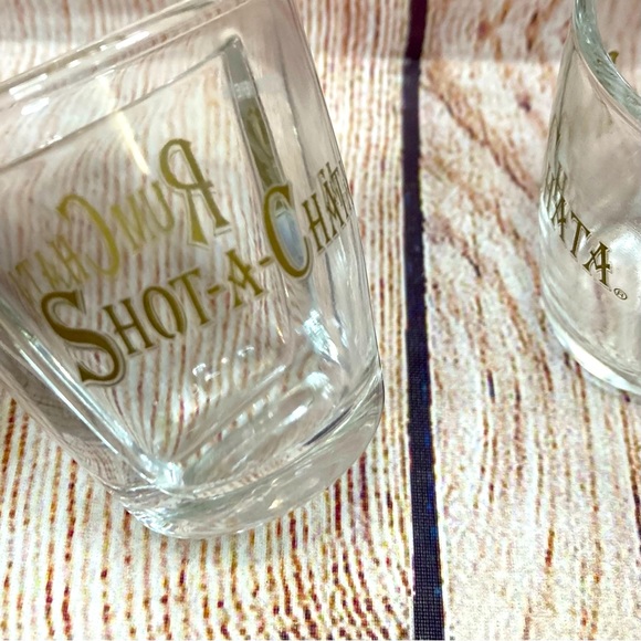 rum chata Dining Rum Chata Shotachata Glass Set Of 2 Poshmark